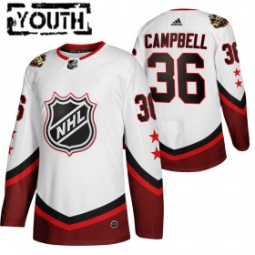 Toronto Maple Leafs Hockeydrakt Jack Campbell 36 2022 NHL All-Star Hvit Authentic - Barn